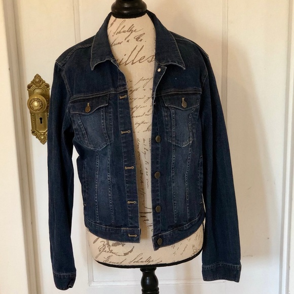 Garnet Hill Jackets & Blazers - Garnet Hill Denim Jacket size 14 NWOT